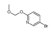 5-Bromo-2-(methoxymethoxy)pyridine Structure