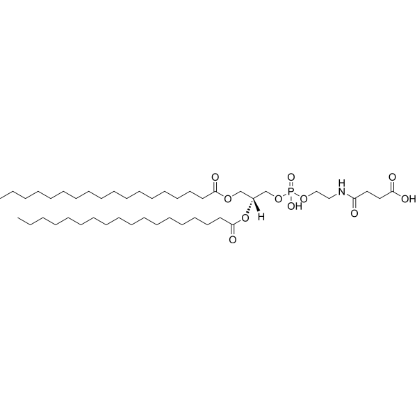 DSPE-succinic acid结构式
