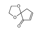 1,4-dioxaspiro[4.4]non-7-en-9-one Structure