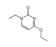 4-ethoxy-1-ethyl-2(1H)-pyrimidinone Structure