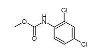 methyl N-(2,4-dichlorophenyl)carbamate Structure