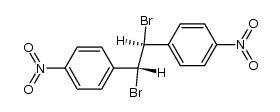 meso-p,p'-dinitrostilbene dibromide结构式