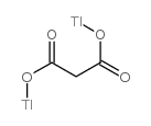 Thallous malonate Structure