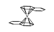 bis(naphtalene)vanadium(0) Structure