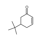 5-(1,1-dimethylethyl)-cyclohex-2-en-1-one结构式