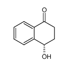 (S)-(+)-4-hydroxy-3,4-dihydronaphthalen-1(2H)-one Structure