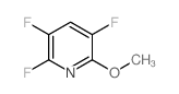 2-METHOXY-3,5,6-TRIFLUOROPYRIDINE结构式