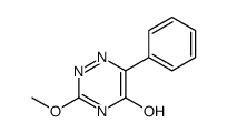 3-Methoxy-6-phenyl-1,2,4-triazin-5(4H)-one结构式