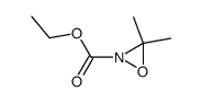 2-Oxaziridinecarboxylicacid,3,3-dimethyl-,ethylester(9CI) Structure