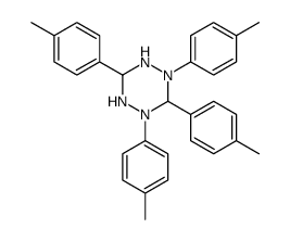 1,3,5,6-tetrakis(4-methylphenyl)-1,2,4,5-tetrazinane Structure