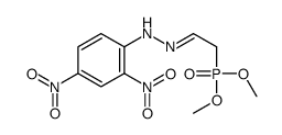 N-(2-dimethoxyphosphorylethylideneamino)-2,4-dinitroaniline结构式