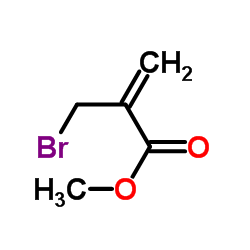 Methyl 2-(bromomethyl)acrylate Structure