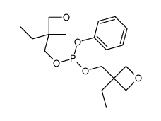 bis[(3-ethyl-3-oxetanyl)methyl](phenyl)phosphine结构式