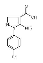 5-氨基-1-(4-溴苯基)-1H-吡唑-4-羧酸图片