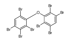 1,2,3,5-tetrabromo-4-(2,3,5,6-tetrabromophenoxy)benzene结构式