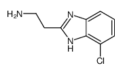 2-(4-chloro-1H-benzimidazol-2-yl)ethanamine Structure