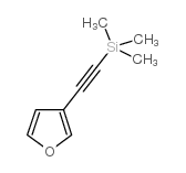 Furan-3-ylethynyl-trimethyl-silane Structure
