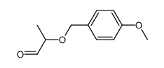 (+/-)-2-(4-methoxybenzyloxy)propanal Structure