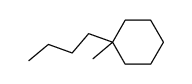 1-butyl-1-methylcyclohexane结构式