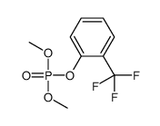 dimethyl [2-(trifluoromethyl)phenyl] phosphate Structure