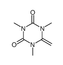 1,3,5-trimethyl-6-methylene-dihydro-[1,3,5]triazine-2,4-dione Structure