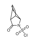 4-chlorosulfonyl-4-azatricyclo(3.3.0.02,6)oct-7-en-3-one结构式