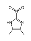 4,5-dimethyl-2-nitro-1H-imidazole structure