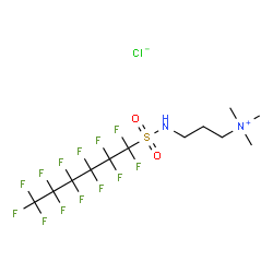 trimethyl-3-[[(tridecafluorohexyl)sulphonyl]amino]propylammonium chloride picture