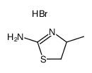 4-methyl-4,5-dihydro-thiazol-2-ylamine, hydrobromide结构式