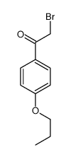2-bromo-1-(4-propoxyphenyl)ethanone结构式