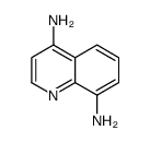 4,8-Quinolinediamine(9CI)结构式