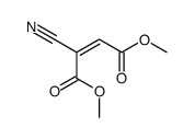 dimethyl 2-cyanobut-2-enedioate Structure
