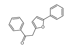 1-phenyl-2-(5-phenylfuran-2-yl)ethanone Structure