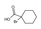 1-Bromcyclohexancarbonsaeure Structure