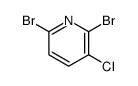 2,6-Dibromo-3-chloro-pyridine结构式