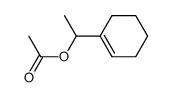 1-(cyclohex-1-en-1-yl)eth-1-yl acetate Structure