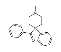 (1-methyl-4-phenyl-piperidin-4-yl)-phenyl-methanone Structure