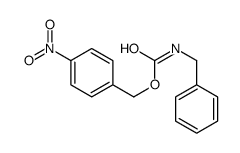 (4-nitrophenyl)methyl N-benzylcarbamate结构式