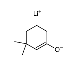 Lithium; 3,3-dimethyl-cyclohex-1-enolate Structure