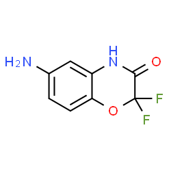 2H-1,4-Benzoxazin-3(4H)-one,6-amino-2,2-difluoro-(9CI)结构式