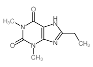 Xanthine, 1,3-dimethyl-8-ethyl- picture