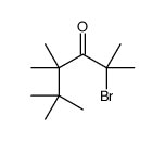 2-bromo-2,4,4,5,5-pentamethylhexan-3-one结构式