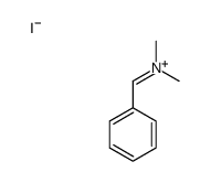 benzylidene(dimethyl)azanium,iodide Structure