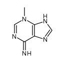 N3-methyladenine结构式