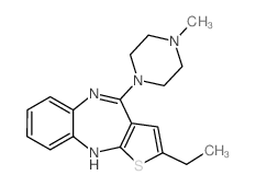 2-ETHYL-4-(4-METHYLPIPERAZIN-1-YL)-10H-BENZO[B]THIENO[2,3-E][1,4]DIAZEPINE picture