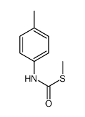 S-methyl N-(4-methylphenyl)carbamothioate Structure