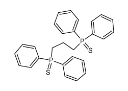 1,3-trimethylene-bis(diphenylphosphine sulfide) Structure