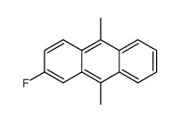 2-fluoro-9,10-dimethylanthracene结构式