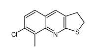 7-chloro-8-methyl-2,3-dihydrothieno[2,3-b]quinoline Structure