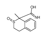 1-methyl-2-oxo-3,4-dihydroisothiochromene-1-carboxamide结构式